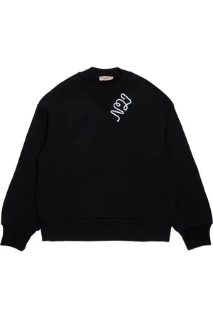 Nº21 Logo-patch sweatshirt