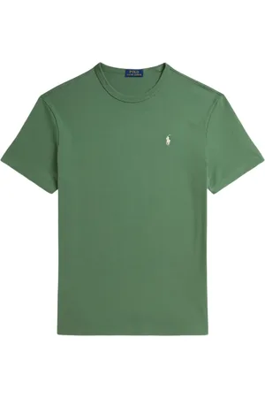 Ralph Lauren Logo-embroidered crew-neck T-shirts (pack of three)