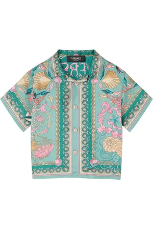 VERSACE Underwater Barocco short-sleeve shirt