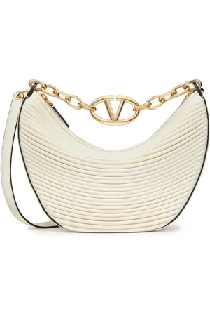 VALENTINO GARAVANI Small Vlogo leather shoulder bag