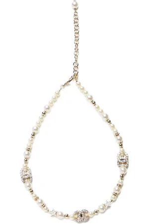 CHANEL 2023 faux-pearl necklace