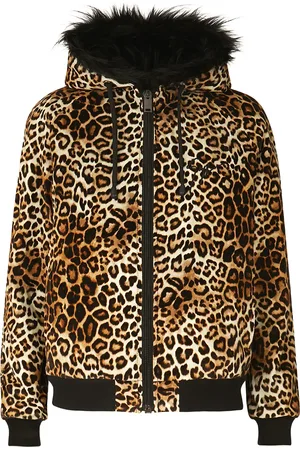Giuseppe Zanotti Tasha leopard-print hooded jacket