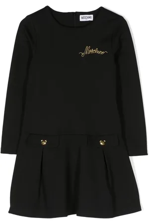 Moschino Logo-embroidered minidress