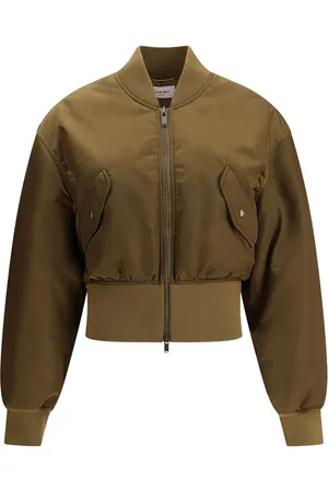 Saint Laurent Zip-up bomber jacket