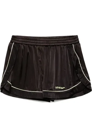 OFF-WHITE Logo-embroidered shorts