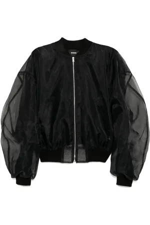 We11 Done Twisted bomber jacket