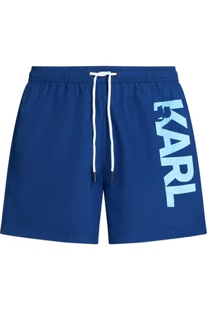Karl Lagerfeld Logo-print swim shorts
