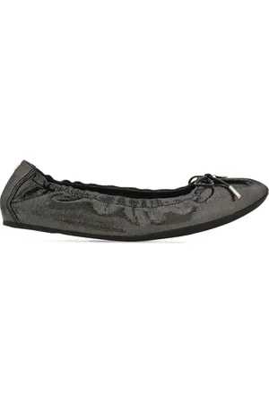 Salvatore Ferragamo Suede ballerina shoes