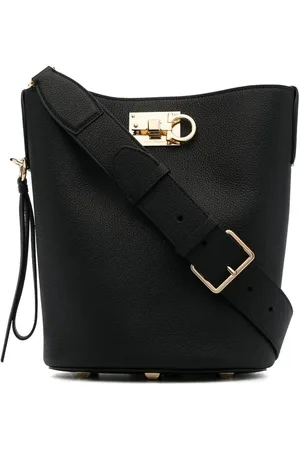 Salvatore Ferragamo Gancini-buckle shoulder bag