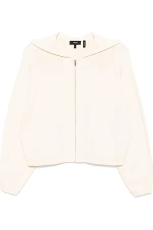 THEORY Hooded zip-up jacket