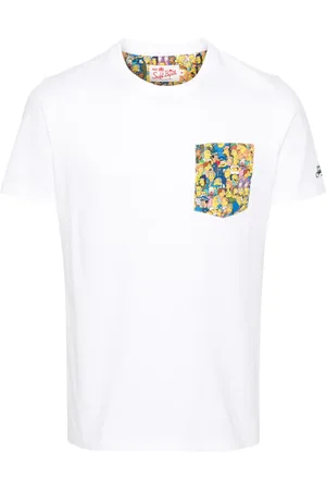 MC2 SAINT BARTH X The Simpsons Blanche cotton T-shirt
