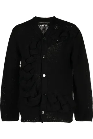 Comme des Garçons Braided-band V-neck cardigan