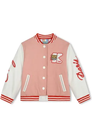 Kenzo Tiger-patch bomber jacket