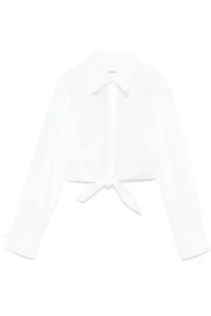 Sandro Floral-embroidered shirt