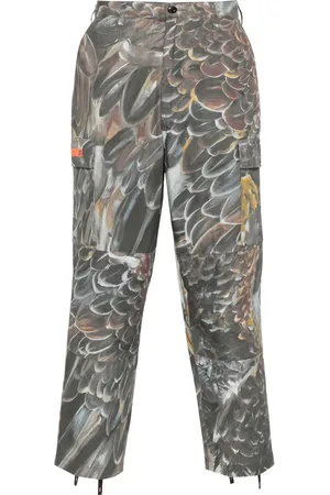Wtaps Camouflage-print cotton cargo trousers