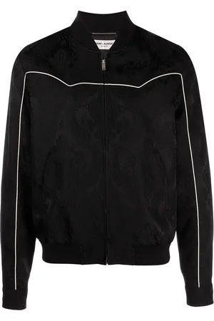 Saint Laurent Paisley-print bomber jacket