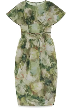 Amsale Taffeta corset dress