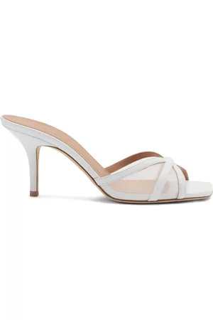 MALONE SOULIERS 70mm Perla mules