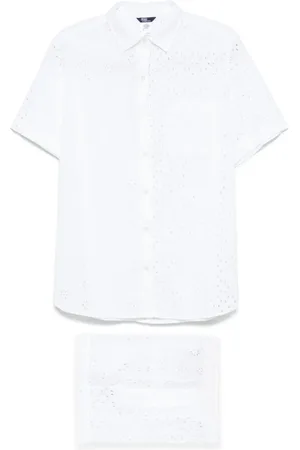 Ralph Lauren Broderie-anglaise shorts