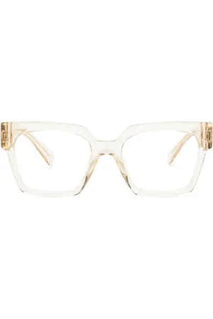 Miu Miu Transparent square-frame glasses