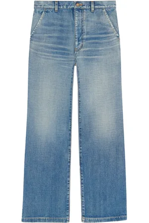 Saint Laurent Serge wide-leg jeans