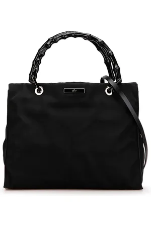 Gucci 20th Century Nylon Bamboo satchel