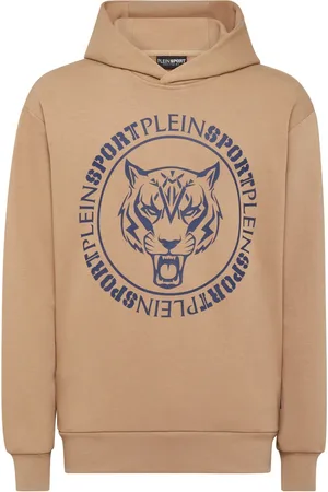 Philipp Plein Tiger logo-print hoodie