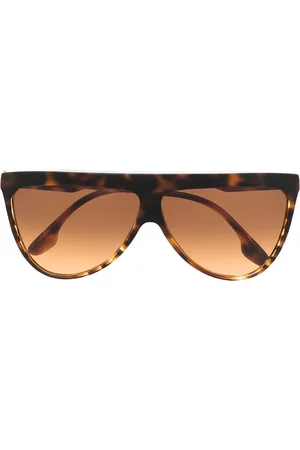 Victoria Beckham Flat Top V pilot-frame sunglasses