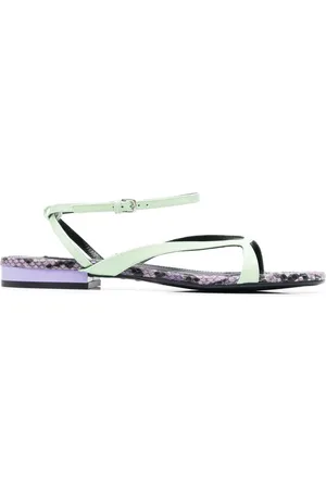 Sergio Rossi Sr Aracne snake-print sandals