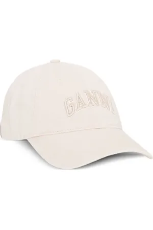 Ganni Logo-embroidered cap