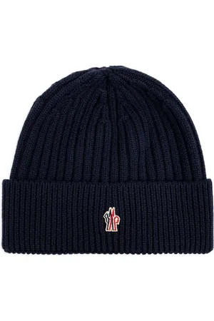 Moncler Logo embroidered beanie