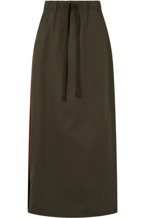 Studio Tomboy Elasticated-waist maxi skirt