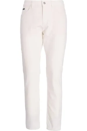 HUGO BOSS Logo-patch jeans