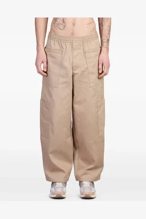 Nike Cotton wide-leg trousers