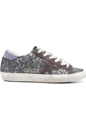 Golden Goose Super-Star glitter sneakers