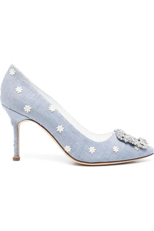 Manolo Blahnik 85mm Hangisi pumps