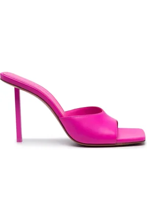Amina Muaddi Laura 95mm leather sandals