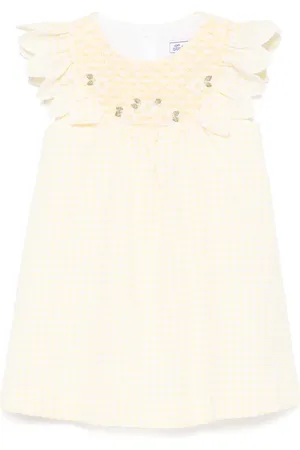 Tartine Et Chocolat Gingham-pattern dress