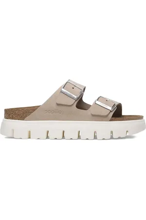 Birkenstock Arizona double-buckle platform sandals