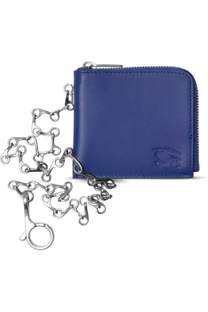 Burberry EKD chain-detail leather wallet