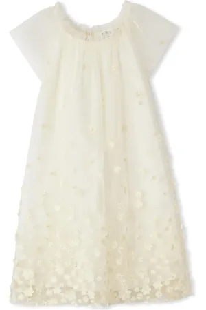 BONPOINT Charlotte floral-embroidery dress