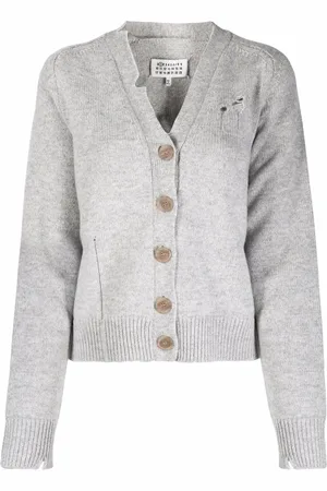 Maison Margiela Distressed button-down cardigan