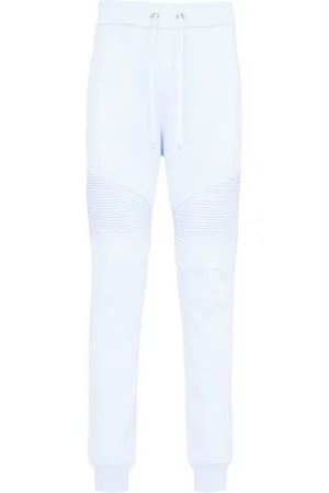 Balmain Drawstring cotton track pants