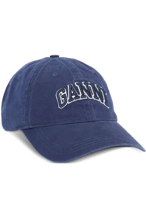 Ganni Logo-embroidered cap