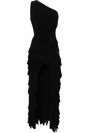 NISSA Ruffled maxi dress