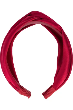 Jennifer Behr Twist silk satin headband