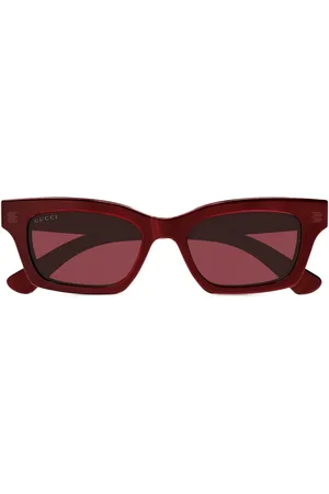 Gucci Rectangle-frame sunglasses