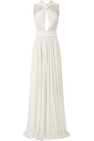 Giambattista Valli Laced knot-detail maxi dress