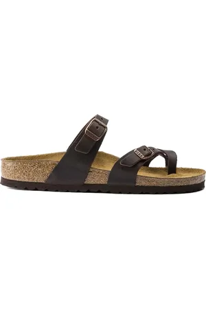 Birkenstock Mayari double buckle slide sandals