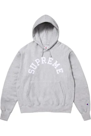 Supreme X Champion® logo-print hoodie